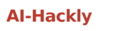aihackly logo text